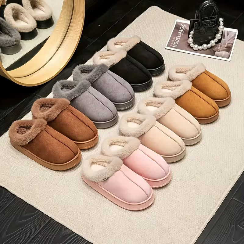 CloudStep Cozy™ Plush EVA Slippers