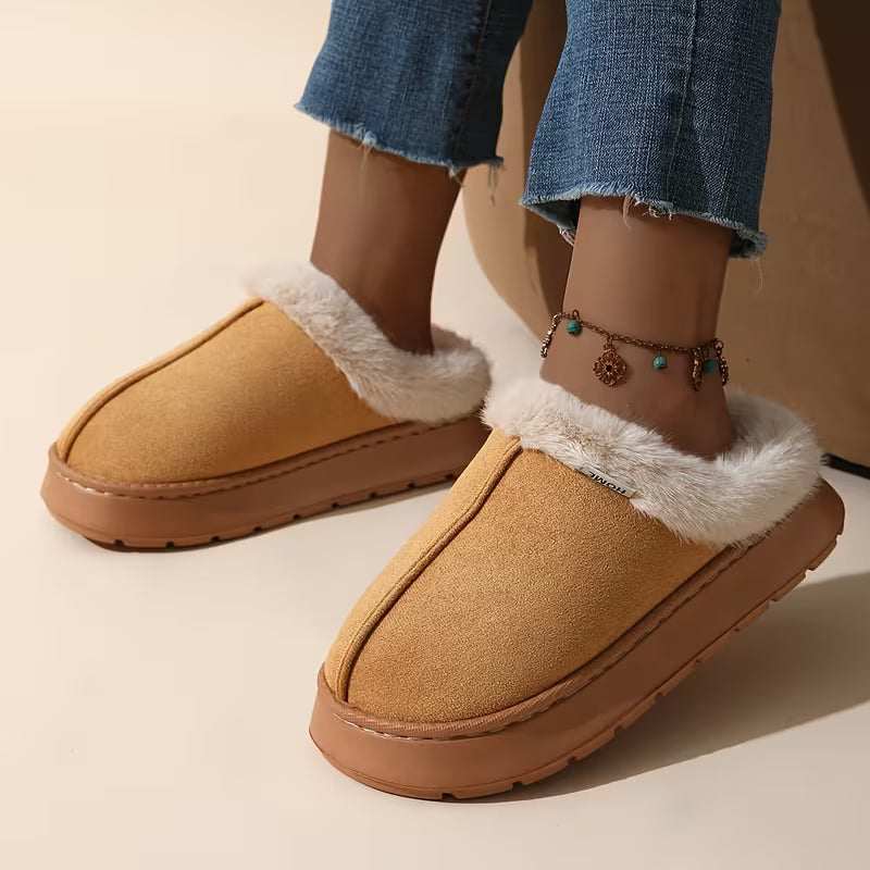 CloudStep Cozy™ Plush EVA Slippers