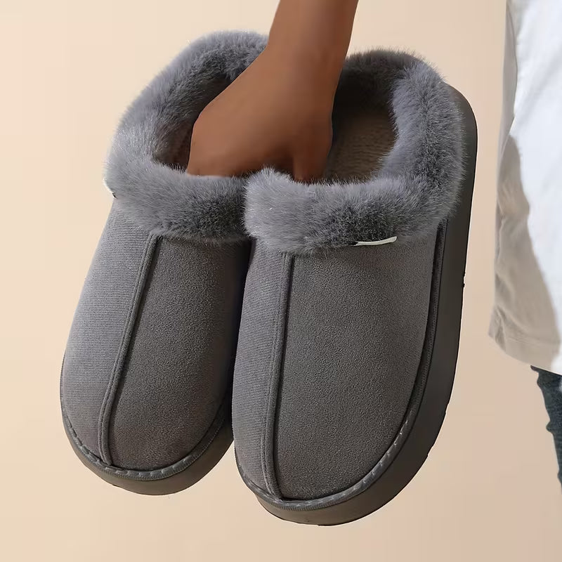 CloudStep Cozy™ Plush EVA Slippers
