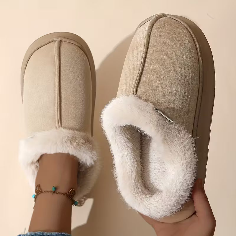 CloudStep Cozy™ Plush EVA Slippers